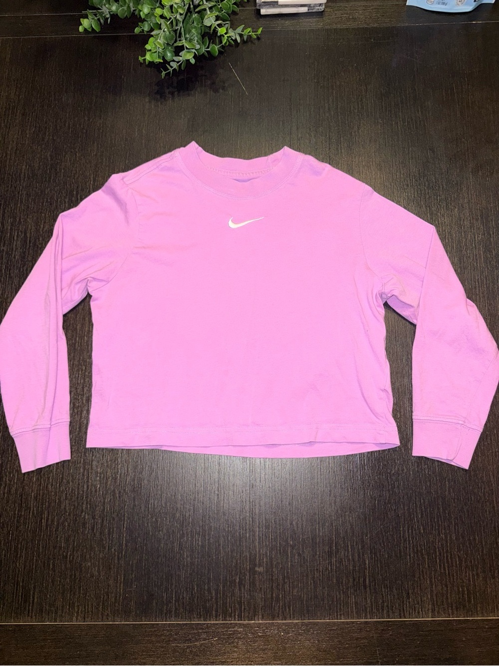 Nike Lavender/Pink Loose Fit Tee with White Swoosh Comfy casual essential